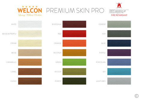 Der Bezug Premium Skin Pro für Betten ist in einer Vielzahl von Farben erhältlich