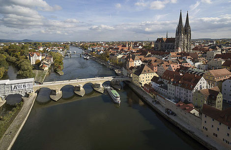 Unser Boxspringbetten-Showmobil war in Regensburg zu Gast