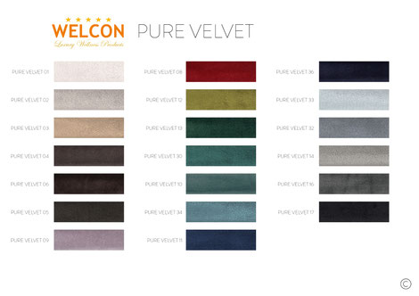 Für jeden die passende Farbe dabei: Unsere Samtkollektion "Pure Velvet"