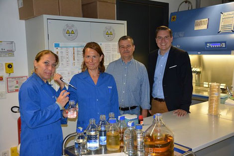 LAbg. Christoph Kaufmann zu Besuch am Campus Tulln