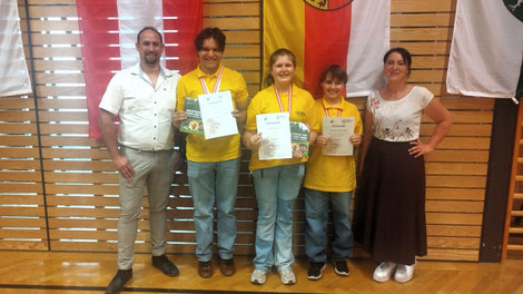 Benjamin Wassermann wurde 20er, Leon Skriner erreichte den 13. Platz und Isabella Pucher belegte den 12. Platz.