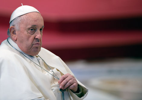 Papst Franziskus sorgte für viel Kritik.Foto: Alessia Giuliani / CPP / KNA-Bild