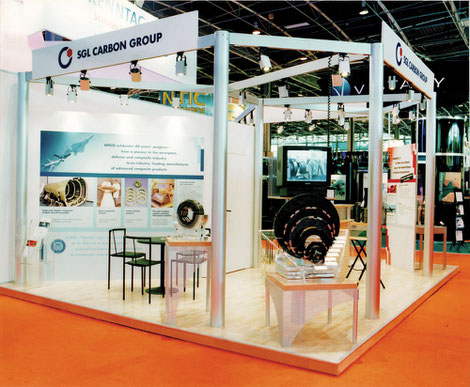 Messestand alternative Ansicht SGL CARBON GROUP