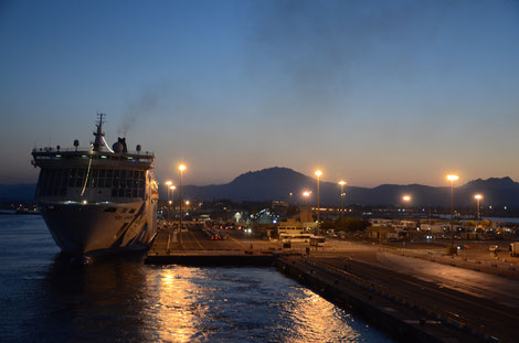 Nachtfähre von Olbia nach Genua