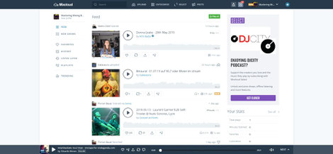Upload and share your DJ Mixes and radio shows with Mixcloud