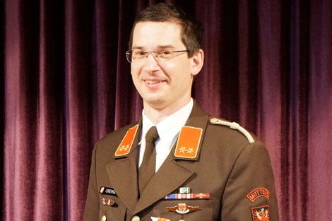 OBI Georg Crepaz, Zugskommandant 1. Zug