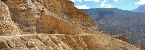 Biken in Mustang mit Himalaya Biketours