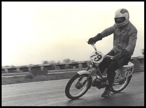 Thierry LIBAN ici en 1979 sur un Honda Amigo 4 temps