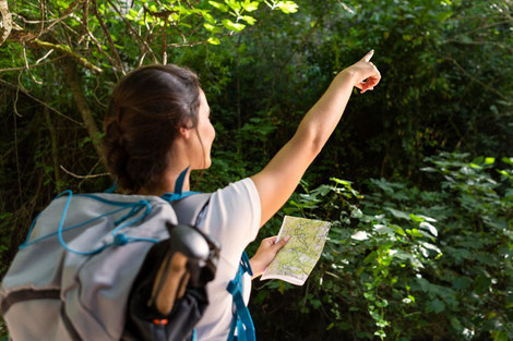 Geocaching en équipe dans les Pyrénées