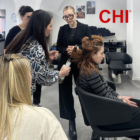 K[AA] Friseure Schulungsinitiative – Seminar Haar-Laminierung mit CHI, April 2025