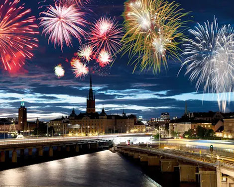 Stockholm zu Sylvester ©Hapag Lloyd Cruises