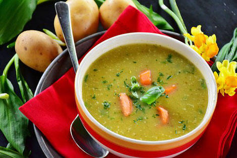 Vegane Kartoffelsuppe