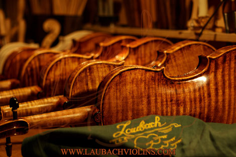 LAUBACH Stringed instruments: violin, viola 