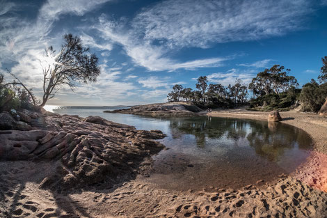 Die Honeymoon Bay bei Coles Island