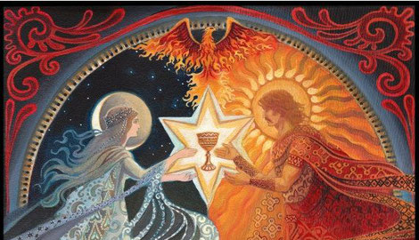 "The Alchemical Wedding", Emily Balivet (dettaglio)