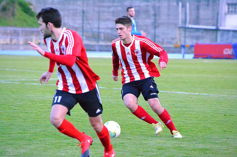 Aser Hernáez y Uriarte, dos de los futbolistas que suman dos goles hasta el momento.