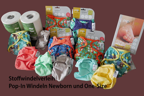 Pop-In Windeln Newborn und One-Size