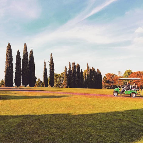 Golf-cart al Parco Sigurtà