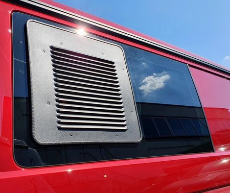 Lüftungsgitter für VW T6.1 Schiebefenster