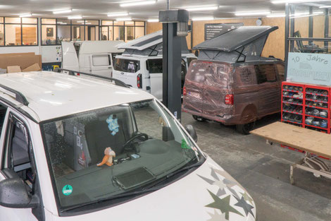 Die Discarvery Camperwerkstatt im Ruhrgebiet