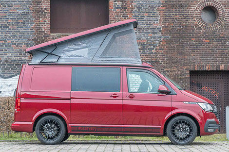 Einbau Aufstelldach VW Transporter - Discarvery VW T6 Camper
