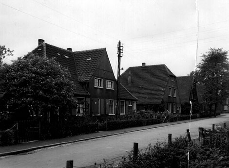 Die Beverstraße hieß früher Waldstraße. (Bildnachweis: Archiv Peter Voß)