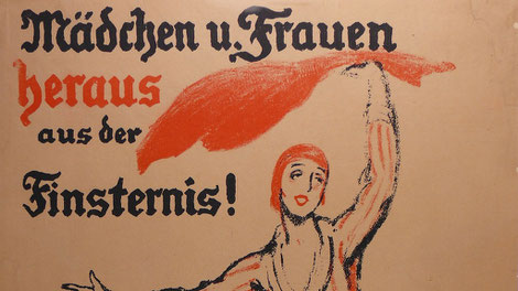 Wahlplakat der SPD aus dem Jahre 1919.