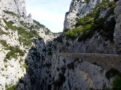 Les gorges de Galamus