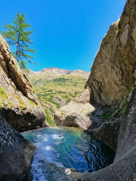 canyoning briançon clarée montgenèvre serre-chevalier canyon des oules hautesalpes