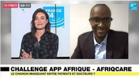 Le Guinéen Amara Diawara est le lauréat de la 5e édition du prix Challenge App Afrique RFI France 24 pour sa plateforme Afriqcare.