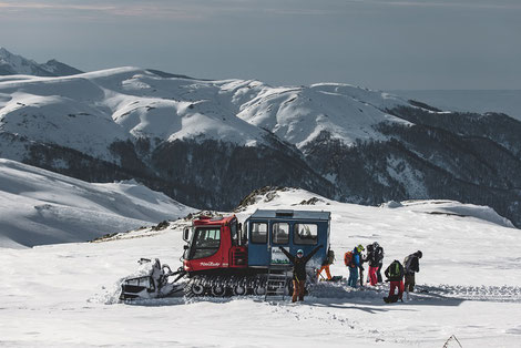 Pistenbully, Snowcat, Catskiing, PB300WPolar, powderproject.ch