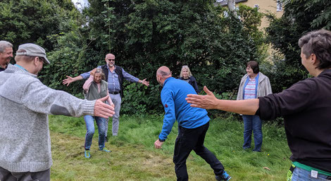 Spielerisch den Beutefang der Fledermäuse erleben (Foto: Robert Egeling)