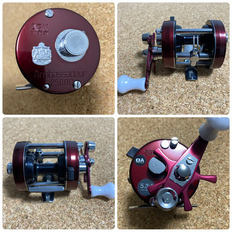 ABU2500Cリール - zeallure ABU2500Cリール - zeallure