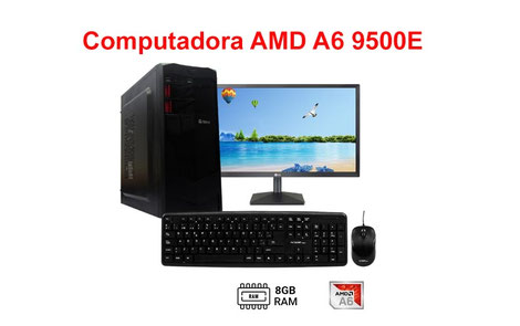 Computadora AMD A6 9500E 3.4GHZ DDR4 en chimbote, innova meganegocios, venta de computadoras  en chimbote