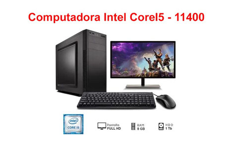 Computadora Intel CoreI5 - 11400 2.6GHZ Onceava Generación en chimbote, innova meganegocios, venta de computadoras  en chimbote