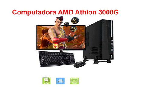 Computadora AMD Athlon 3000G 3.5 GHZ DDR4  en chimbote, innova meganegocios, venta de computadoras  en chimbote