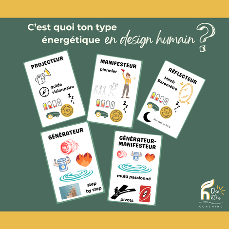 design humain type énergétique