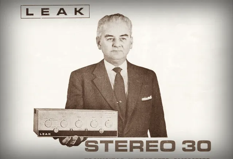 Leak Stereo 30 mit Harlod Josef Leak, 1963