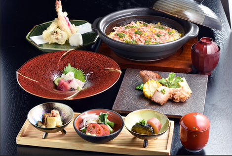 8000円コース料理　イメージ　美味しい　旨い　美味　日本料理　和食