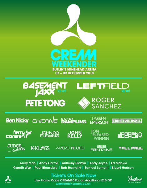 Cream Weekender