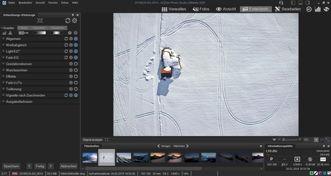 ACDsee - Photo Studio Ultimate 2020 RAW-Entwicklung Lightroom