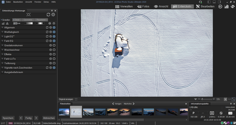ACDsee - Photo Studio  Ultimate 2020 RAW-Entwicklung Lightroom 