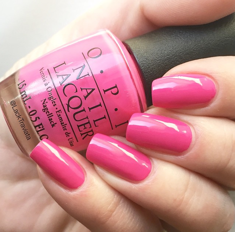 SWATCH OPI Kiss Me On My Tulips