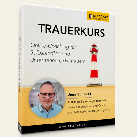 TRAUERKURS Online Coaching für Selbständige und Unternehmer, die trauern
