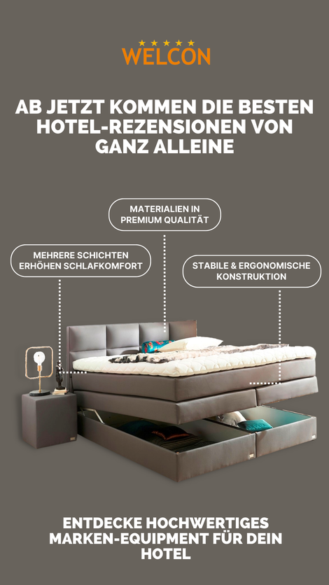 Boxspringbetten sind eine hervorragende Wahl für alle, die Wert auf Komfort, Unterstützung und Design legen