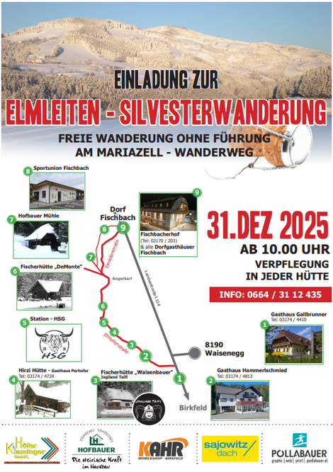 Silvester Wanderung 2025