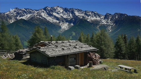 Durreck mit Bärental, Großklausental und Kleinklausental (Blick über Unterholzeralm, Holzerböden, Keilbachspitze, Zillertaler Alpen). Quelle: http://www.ardmediathek.de/tv/Reisen/Vom-Zillertal-ins-Ahrntal/hr-fernsehen/Video?bcastId=18910908&documentId=509