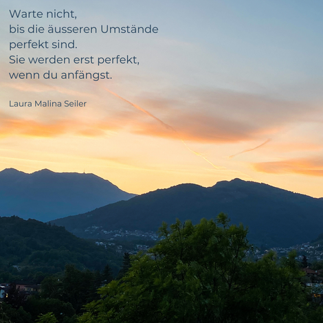 Warte nicht, fange an mit Babas Balance, Coaching und Hypnose