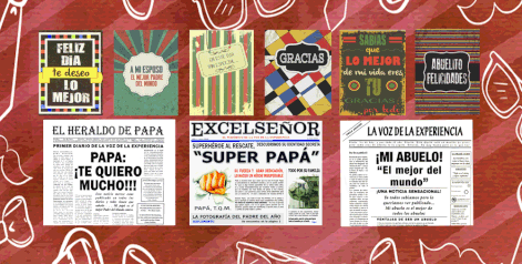 TARJETAS PARA PAPA