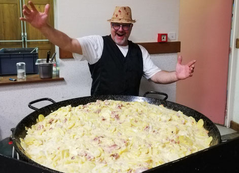 Liberty Saveurs traiteur tartiflette gourmande marché de noël à Cluny